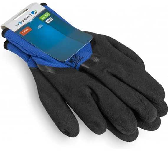 Перчатки рабочие утепленные с вспененным латексом ZICHER Högert, арт. HT5K768