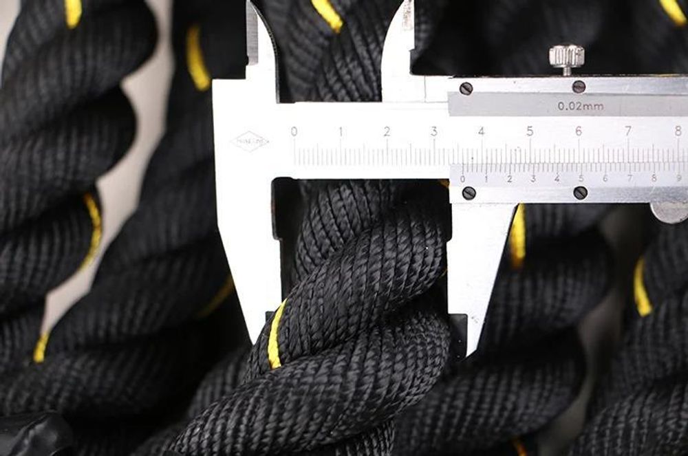 Канат тренировочный 15 м толщина 38 мм телиреновый OKPRO