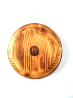 Деревянная тарелка Art of Siberia из массива сибирского кедра T222