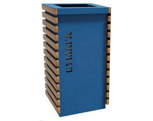 Урна для раздельного сбора мусора Титания