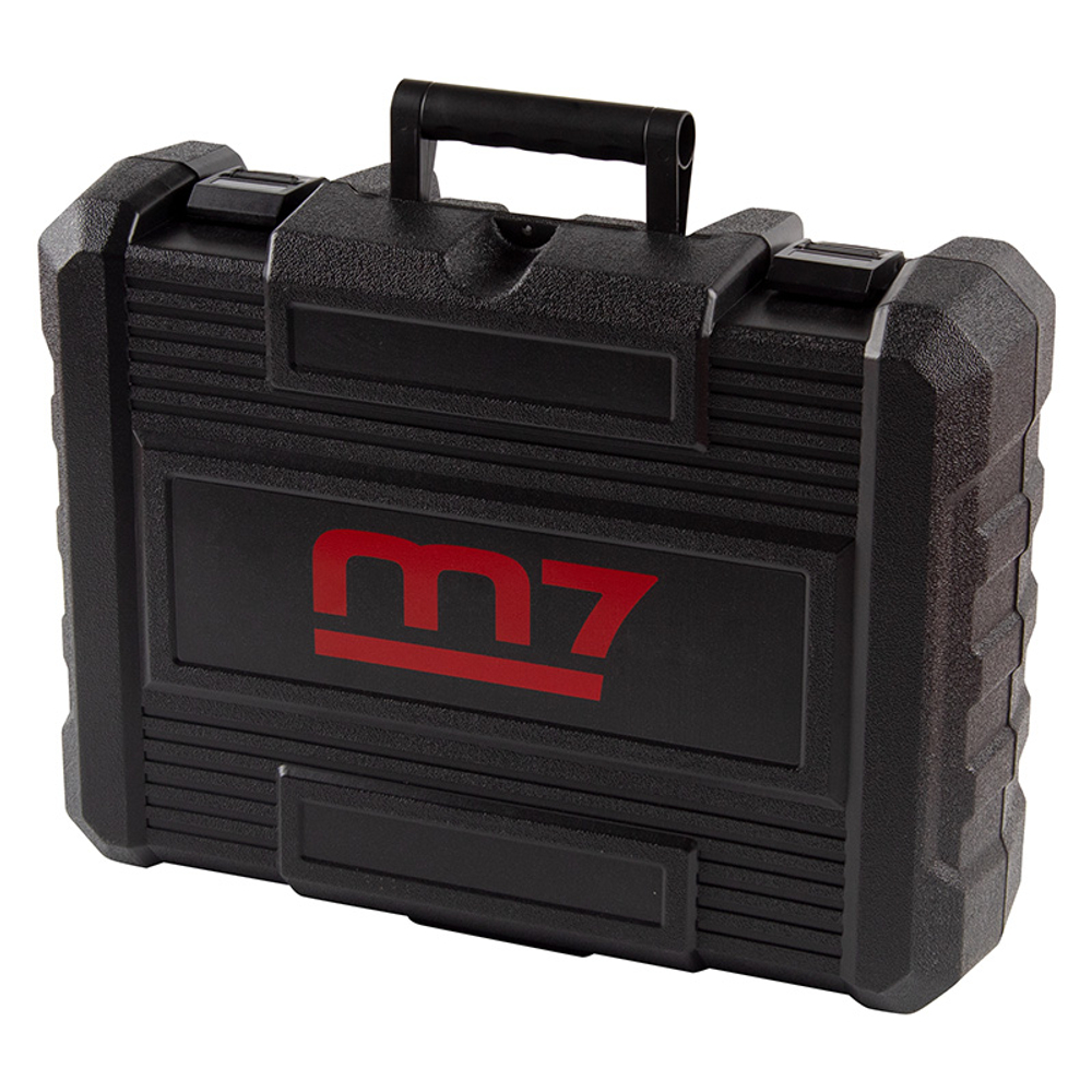 MIGHTY SEVEN (DS-203SP) Аккумуляторный шуруповерт, ударный, 18 В, 4 предмета, кейс, в комплекте набор бит