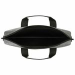 Сумка портфель HEIKKI PERSPECTIVE (ХЕЙКИ) с отделением для ноутбука 15,6", с карманом, серая, 29х40х7 см, 272595