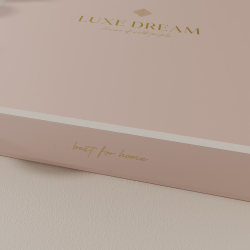 Постельное белье 2 спальное евро Luxe Dream Бордовый 0107E