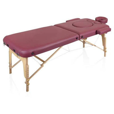 Массажный стол Mizomed Premium DUO для беременных с вырезом, складной