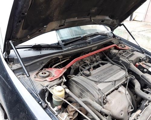 Упор (амортизатор) капота для Mitsubishi Lancer 9 (2000-2010) (2 шт.) Autoinnovation.02-07