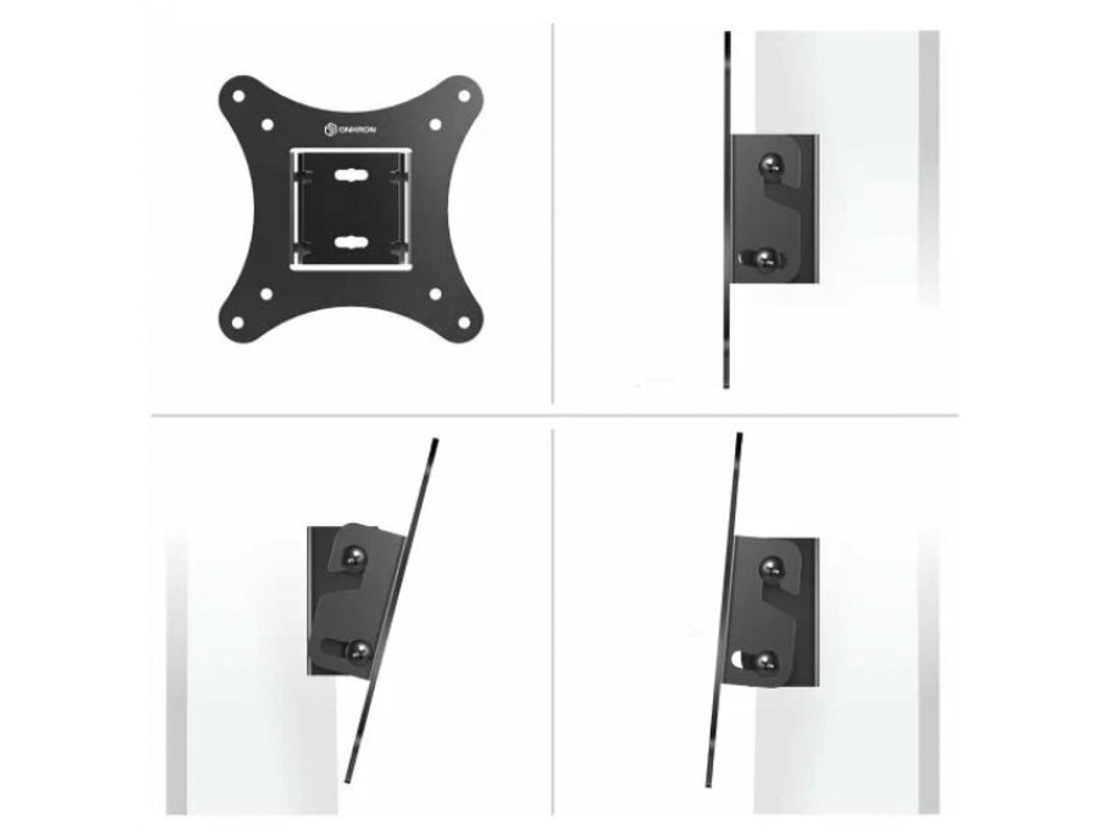 Наклонный кронштейн Onkron SN31 чёрный