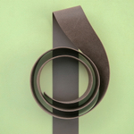 Ременная заготовка ПОДИУМ Vacchetta Grey (1,0+ мм), цв. Серый