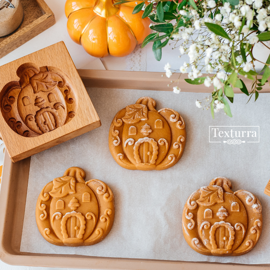 Пряничная форма Домик тыква