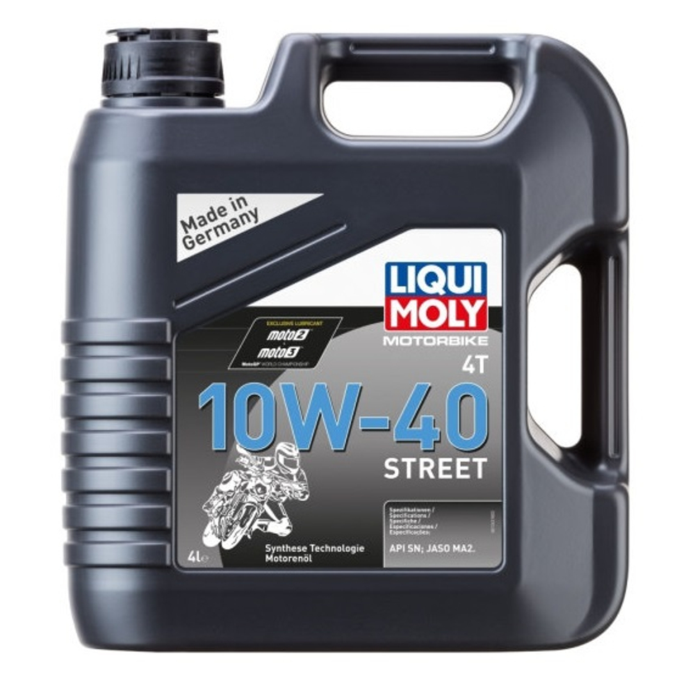 Масло 4т 10w40 синт Liqui Moly Street 4 л.