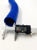 Патрубок бензобака ВАЗ 2108-21099, 2113-2115 силикон синий