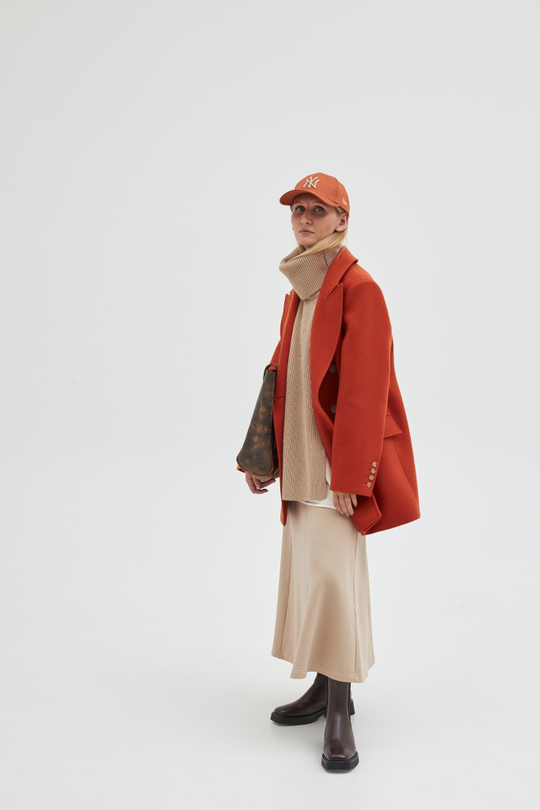 Пальто жакет утепленное