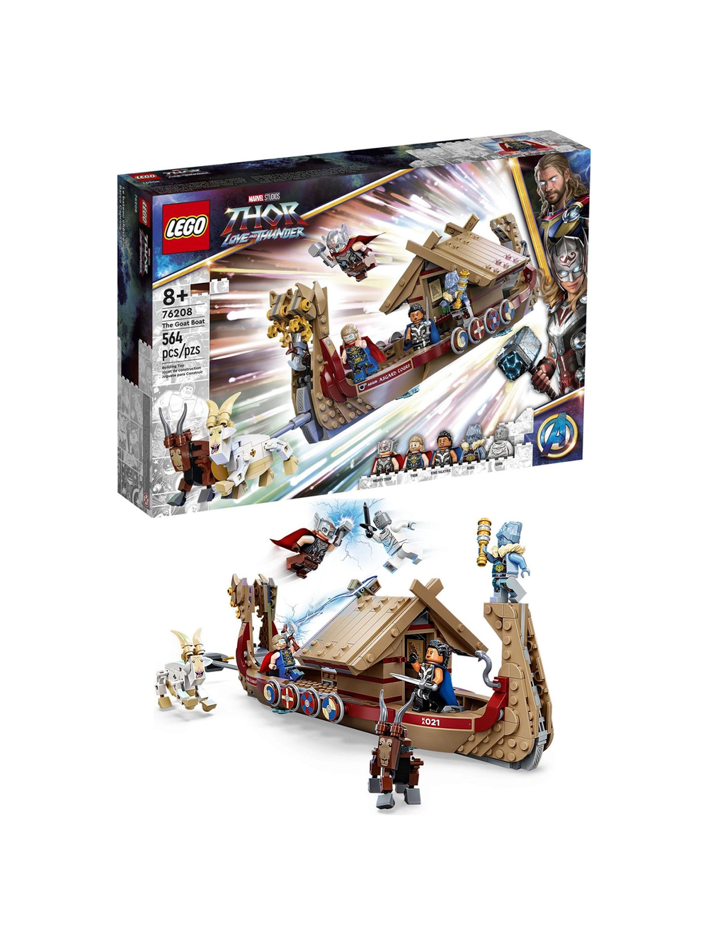 Конструктор LEGO Marvel Super Heroes 76208 Лего "Thor Козлиная лодка"