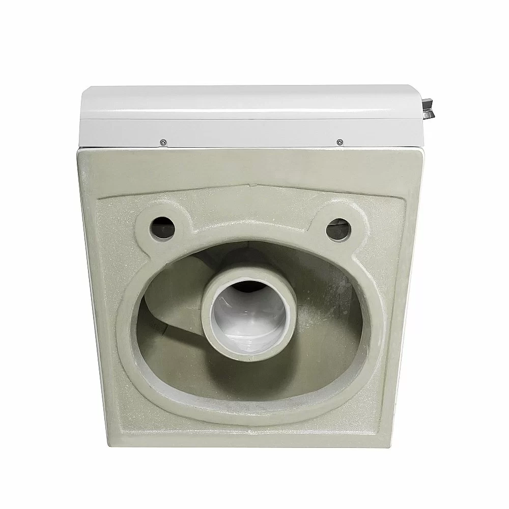 Унитаз подвесной с биде и инсталляцией Abber Bequem AC1215S-AC0101P2 белый, с крышкой микролифт
