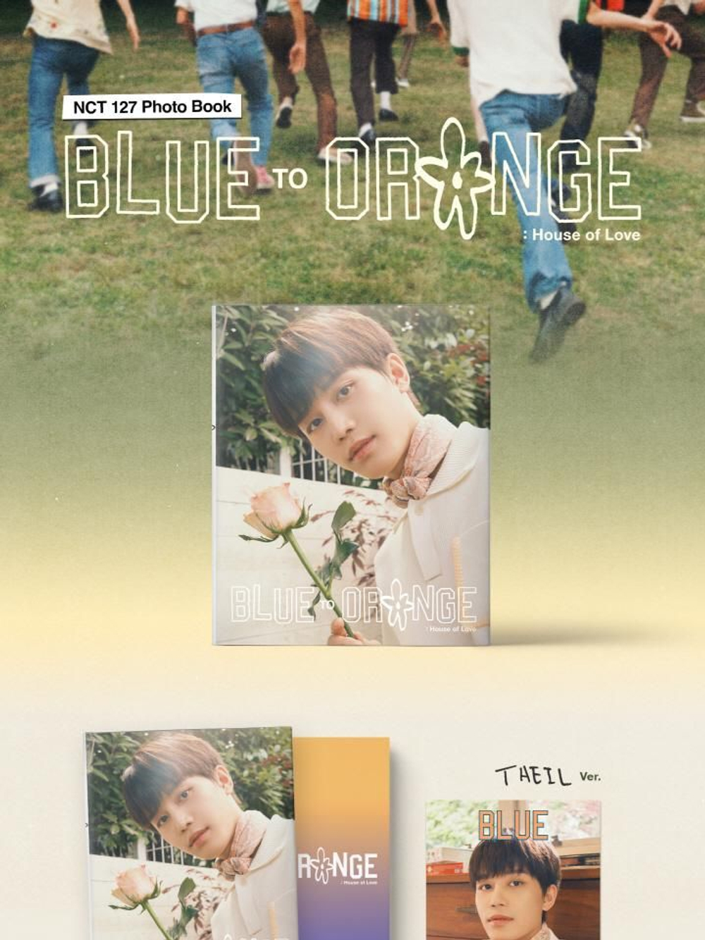 публикация NCT 127 - NCT 127 PHOTO BOOK BLUE TO ORANGE TAEIL Version