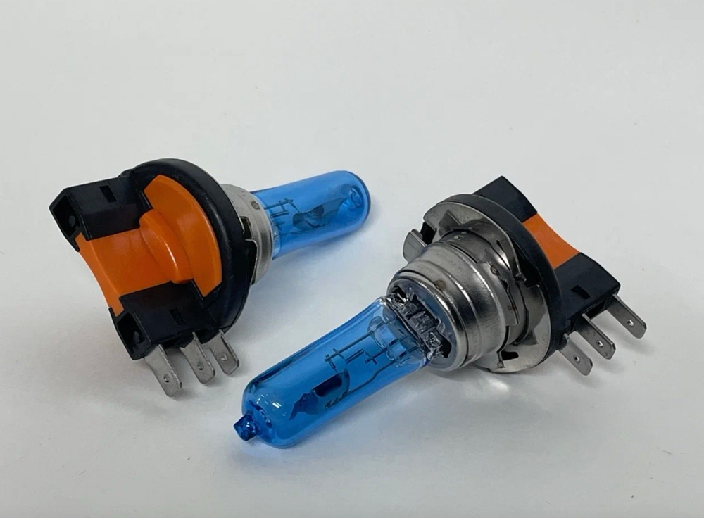 H15 (55W) / Галогенная лампа H15 55W ФИНСКИЕ Super White 12V (2 шт. / комплект)