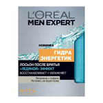 L'Oreal Paris Лосьон после бритья Men Expert Гидра Энергетик, ледяной эффект, 100 мл