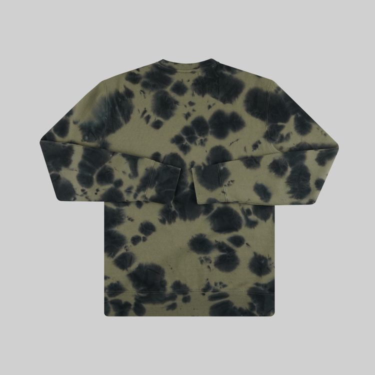 Толстовка мужская HUF In Bloom артикул:PF00392 OLIVE - купить в магазине Дайс