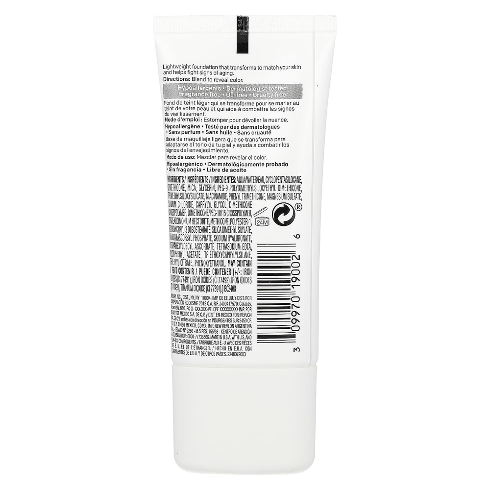 Almay, Ageless Smart Shade Foundation, оттенок 200 светлый, 30 мл (1 жидк. унция)