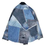 Куртка Upcycled Кимоно Patchwork