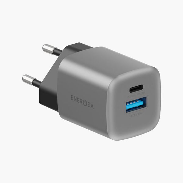 Сетевое зарядное устройство Energea AmpCharge 35W, Темно-серый | Gunmetal