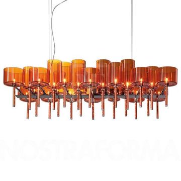 replica AXO pendant lamp 26 lamps (orange)