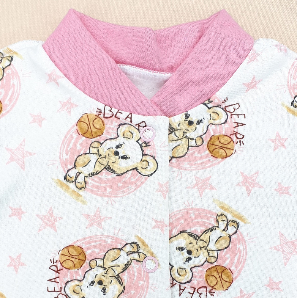 Комплект Мишка с мячиком (розовый)