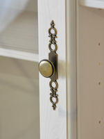 Шкаф навесной, 70х32х80, Susanna, в ванную, для прихожей и кухни, деревянный, белый, MAKOSA