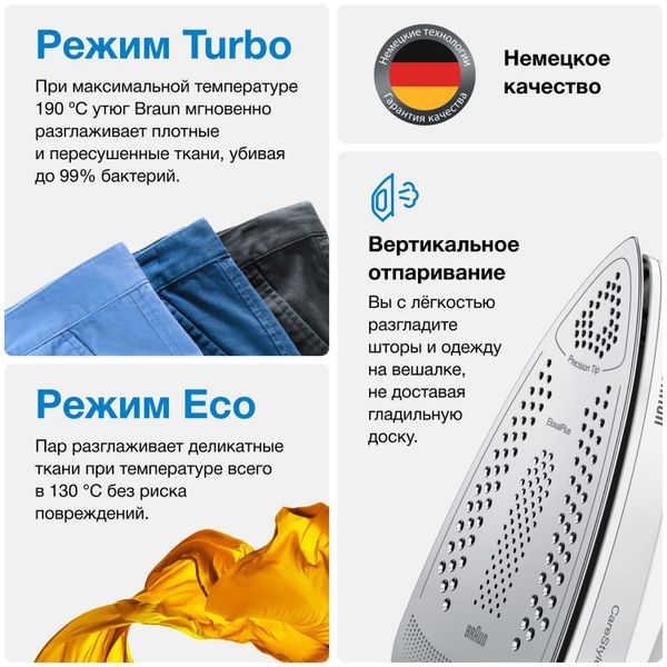Парогенератор Braun CareStyle 3 IS3155VI SS