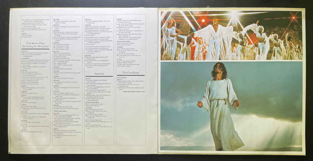 Jesus Christ Superstar - The Original Motion Picture Sound Track Album 2LP (Германия)