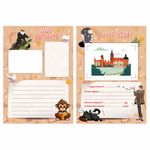 Листы-вкладыши для портфолио ШКОЛЬНИКА, 30 разделов, 32 листа, "Великие имена", ЮНЛАНДИЯ, 116370