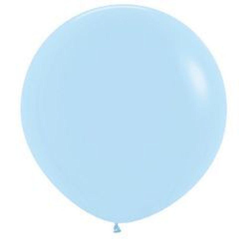 S 24"/60см, Пастель (Макарунс), Нежно-голубой (640), 1 шт.