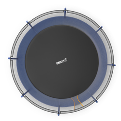 Батут UNIX Line SUPREME BASIC 14 ft (Blue)