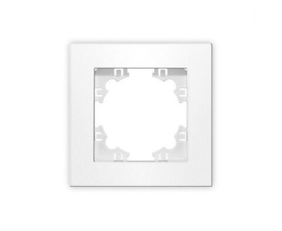 Рамка 1-м Афина серебр. Universal A0053-S