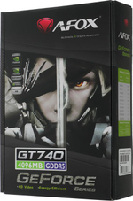 Видеокарта AFOX NVIDIA  GeForce GT 740 AF740-4096D5H3-V3 4ГБ GDDR5, Ret