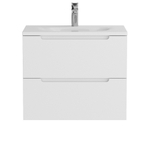 Тумба подвесная с раковиной BelBagno ETNA39-700/390-2C-SO-BL-P+BB-8099-3-70