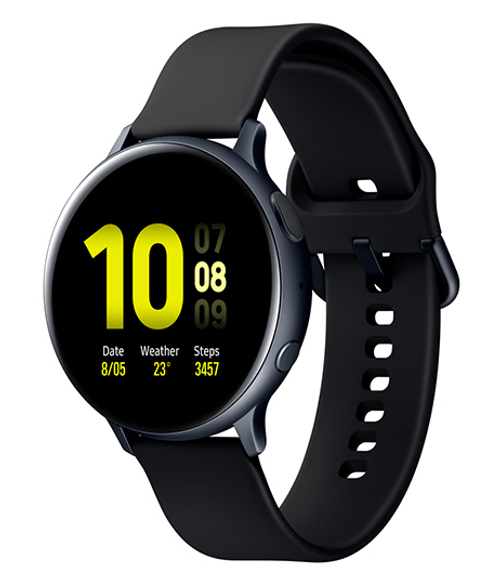 Смарт-часы Samsung Galaxy Watch Active2 (Aluminium)44mm        черный