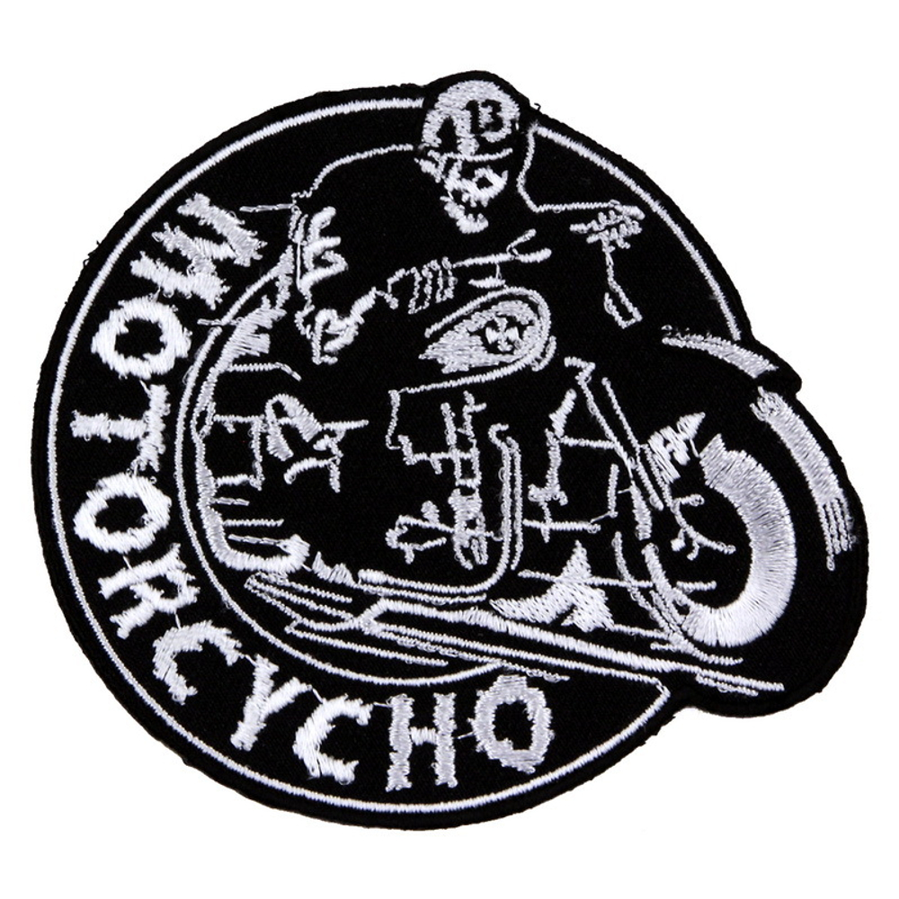 Нашивка Motorcycho - Мотопсих