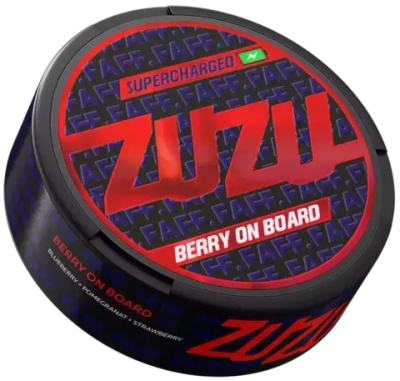 ZUZU BY FAFF BERRY ON BOARD (150 МГ) - ГРАНАТ, КЛУБНИКА, ЧЕРНИКА