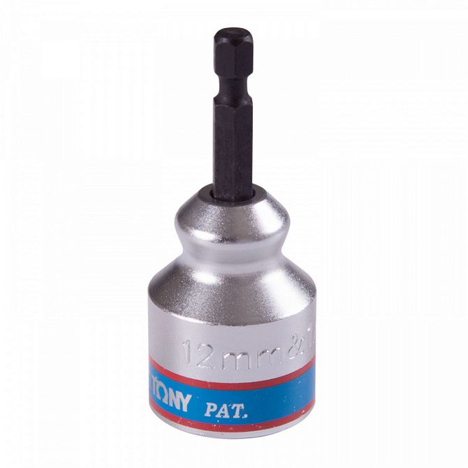 KING TONY (75A112M) Шпильковерт роликовый для шуруповерта 1/4", 12 мм