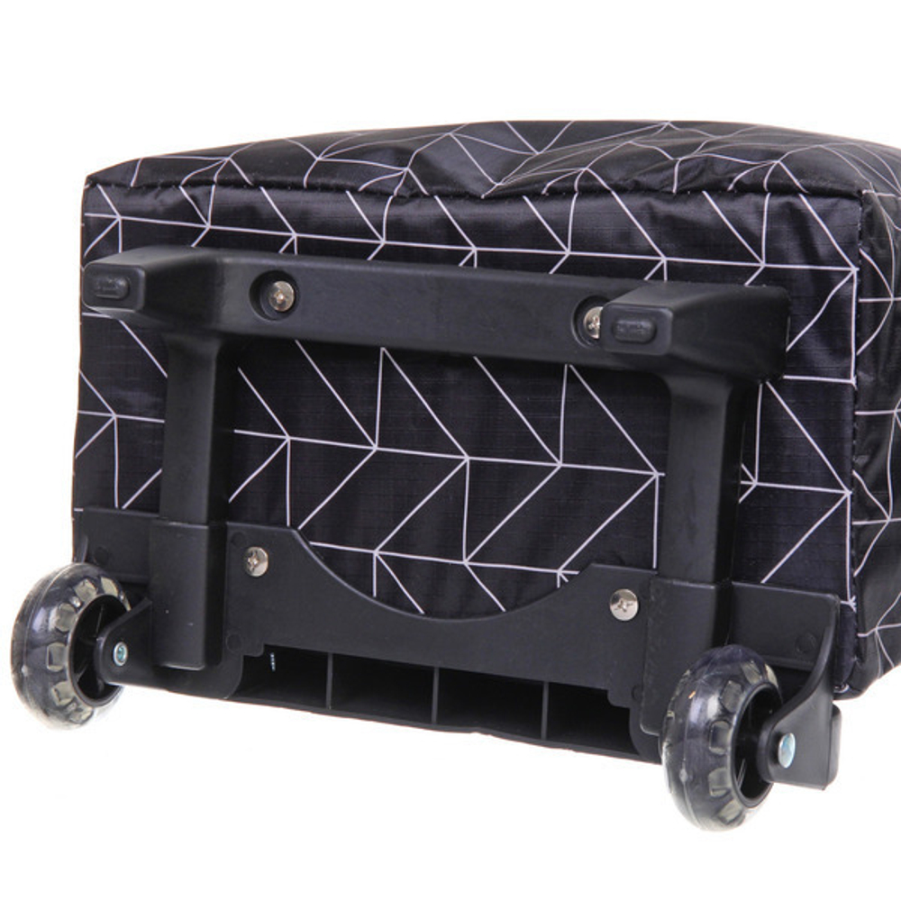 Тележка хозяйственная с сумкой (83*28*17см, колеса 5 см, грузоподъемность до 15 кг) ромб SYD-025