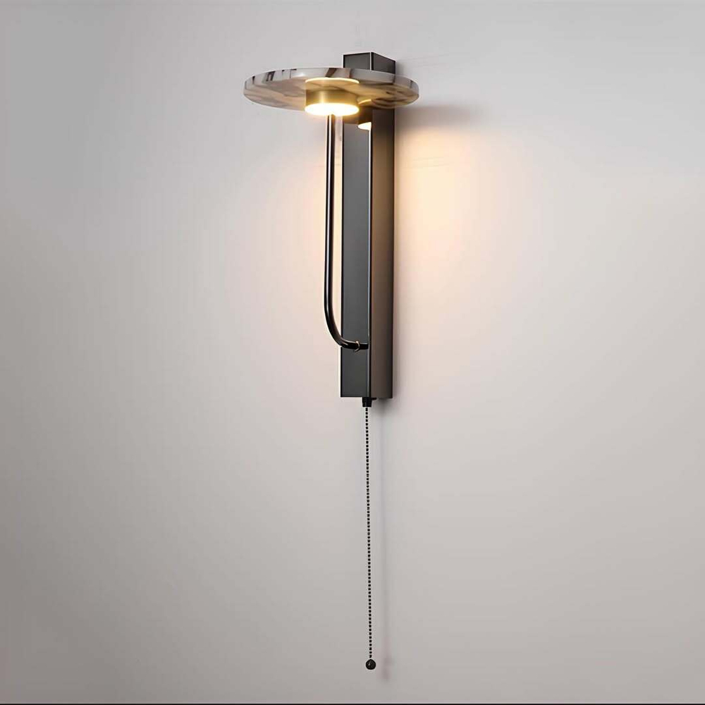 Настенное бра из мрамора со своим выключателем 😍