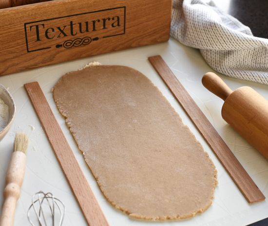 Палочки для раскатки теста(комплект 2 шт.) 30х2 (толщина 0,4 см)