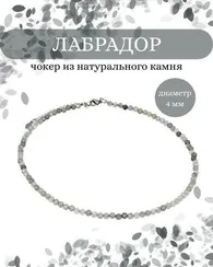 Чокер на шею из лабрадора 4 мм