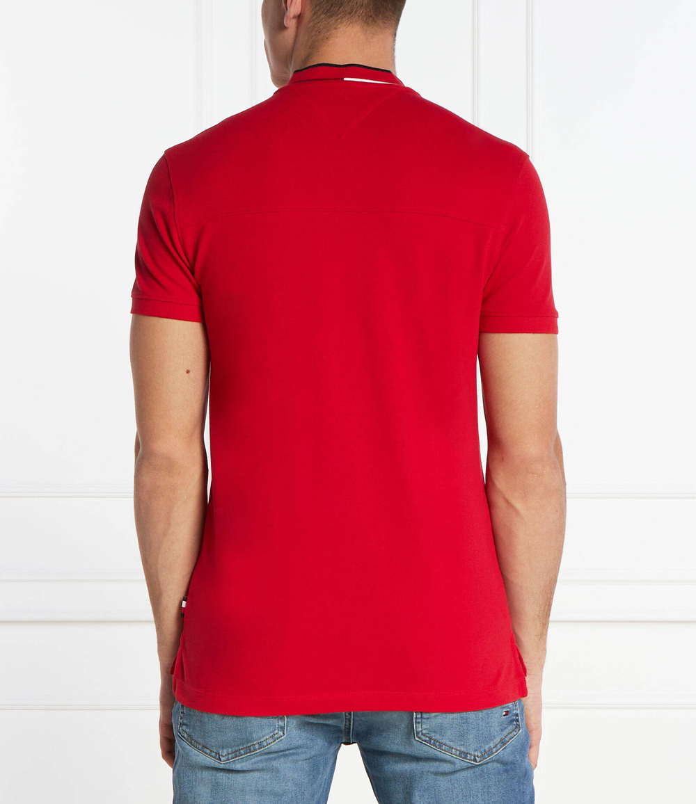 Поло Tommy Hilfiger - красный(MW0MW34752)