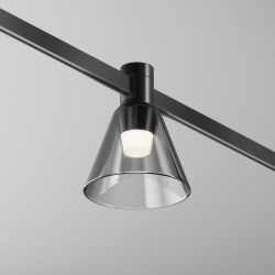 Трековый однофазный светодиодный светильник Maytoni Flarity   TR147-1-3W4K-B