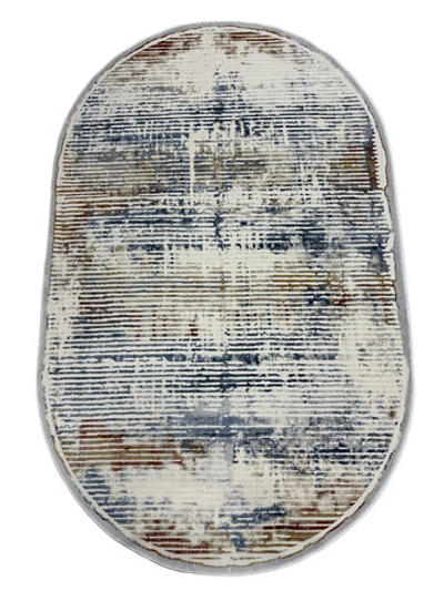 Ковер Regnum 37368A Blue/L.Grey Овал