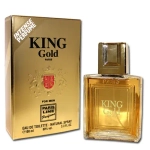 Туалетная вода для мужчин "KING GOLD" 100мл Франция