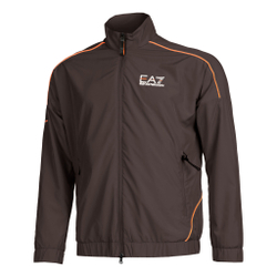 Мужские теннисные Костюмы EA7 Tracksuit Men - Anthracite, Orange