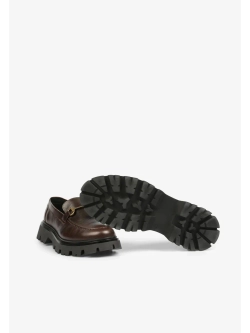 Мокасины на тракторной подошве