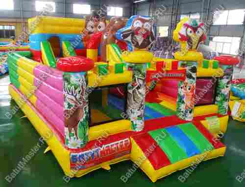 Надувной батут "В гостях у совы", 6,5*4,8*3,4 м